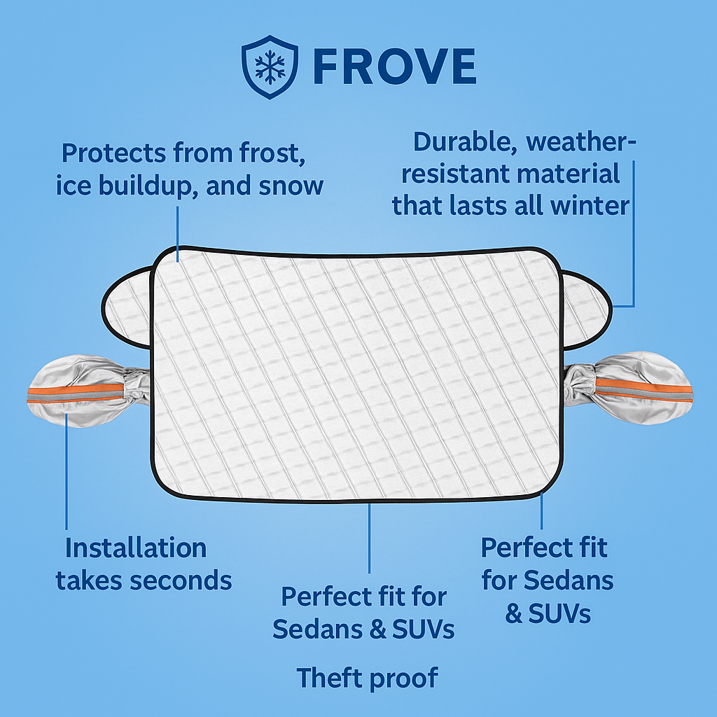 FROVE FrostShield™ Windshield Protector